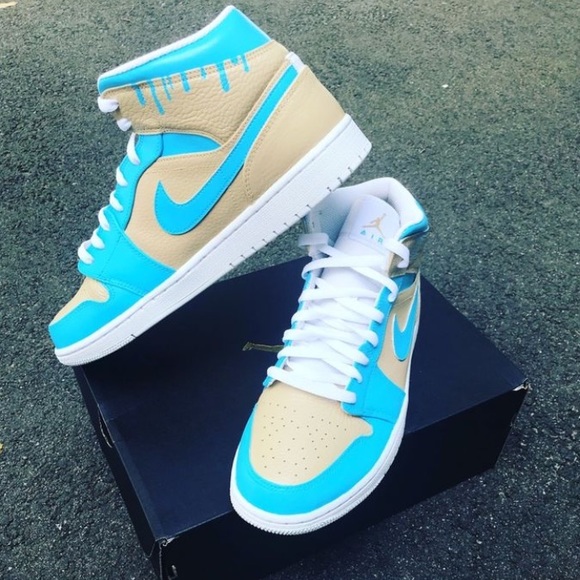 Jordan Other - I just customized these shoes